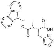 FMOC-L-4-噻唑丙氨酸 结构式