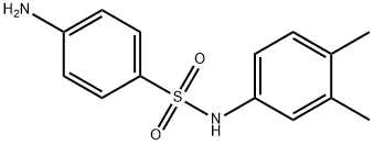 4-氨基-N-(3,4-二甲基-苯基)-苯磺酰胺 结构式