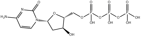 2'-脱氧胞苷三磷酸 结构式