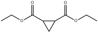 环丙烷-1,2-二羧酸二乙酯 结构式