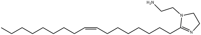 1-(2-氨基乙基)-2-(顺式-8-十七碳烯-1-基)咪唑啉 结构式