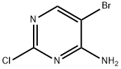 4-氨基-5-溴-2-氯嘧啶 结构式