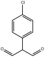 2-(4-氯苯基)丙二醛 结构式