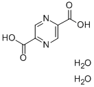 2,5-吡嗪二羧酸二水合物 结构式
