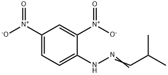 异丁醛-2,4-二硝基苯基腙异丁醛 结构式