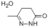 4,5-DIHYDRO-6-METHYL-3(2H)-PYRIDAZINONE HYDRATE 结构式