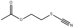 Thiocyanic acid 2-(acetyloxy)ethyl ester 结构式