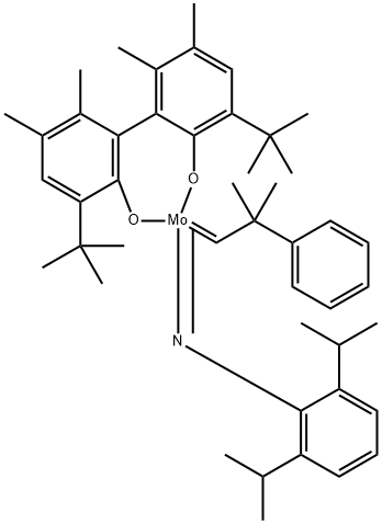 2,6-二异丙基苯基钼 结构式