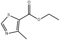 4-甲基噻唑-5-甲酸乙酯 结构式