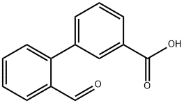 3-(2-FORMYLPHENYL)BENZOIC ACID 结构式