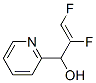 2-Pyridinemethanol, alpha-(1,2-difluoroethenyl)-, (Z)- (9CI) 结构式