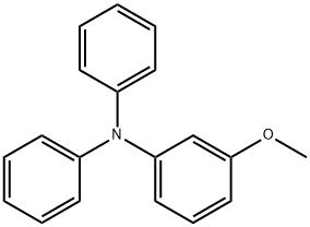 3-甲氧基三苯基胺 结构式
