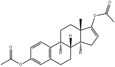 16-去氢雌二醇二醋酸酯 结构式