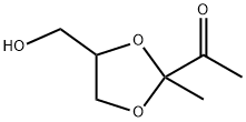 Ethanone, 1-[4-(hydroxymethyl)-2-methyl-1,3-dioxolan-2-yl]- (9CI) 结构式