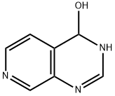 (9CI)-1,4-二氢吡啶并[3,4-D]嘧啶-4-醇 结构式