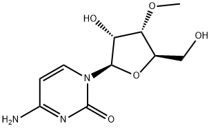 3'-O-甲基胞苷 结构式