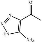 Ethanone,1-(5-amino-1H-1,2,3-triazol-4-yl)- 结构式