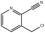 3-(氯甲基)皮考啉腈 结构式