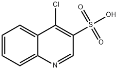 4-Chloro-3-QuinolinesulfonicAcid 结构式
