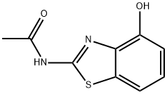 N-(4-羟基苯并[D]噻唑-2-基)乙酰胺 结构式