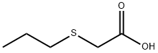 (丙基硫代)乙酸 结构式