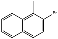 2-溴-1-甲基萘 结构式
