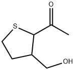 Ethanone, 1-[tetrahydro-3-(hydroxymethyl)-2-thienyl]- (9CI) 结构式