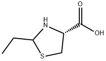 4-Thiazolidinecarboxylicacid,2-ethyl-,(4R)-(9CI) 结构式