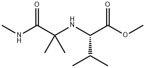 L-Valine, N-[1,1-dimethyl-2-(methylamino)-2-oxoethyl]-, methyl ester (9CI) 结构式