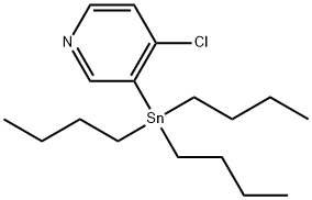 3-(tributylstannyl)-4-chloropyridine 结构式