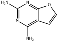 Furo[2,3-d]pyrimidine-2,4-diamine (9CI) 结构式