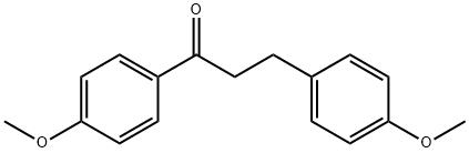 4'-METHOXY-3-(4-METHOXYPHENYL)PROPIOPHENONE 结构式
