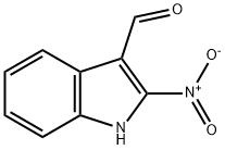 2-nitro-1H-indole-3-carbaldehyde 结构式