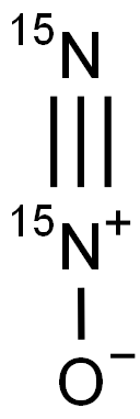 一氧化二氮-15N2 结构式
