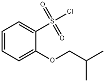 2-ISOBUTOXY-BENZENESULFONYL CHLORIDE 结构式