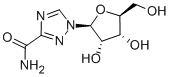 1-[(2S,3S,4S,5S)-3,4-dihydroxy-5-(hydroxymethyl)oxolan-2-yl]-1,2,4-triazole-3-carboxamide 结构式