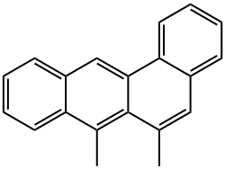 6,7-Dimethylbenz[a]anthracene 结构式