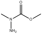 N-氨基-N-甲基-氨基甲酸甲酯 结构式
