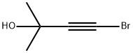 4-溴-2-甲基丁-3-炔-2-醇 结构式