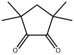 3,3,5,5-四甲基环戊烷-1,2-二酮 结构式
