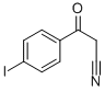 4-碘苯甲酰乙腈 结构式