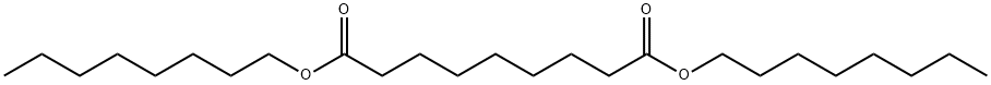 壬二酸二正辛酯 结构式