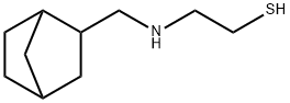 Ethanethiol, 2-[(bicyclo[2.2.1]hept-2-ylmethyl)amino]- (9CI) 结构式