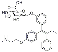 3-[(1E)-1-[4-[2-(MethylaMino)ethoxy]phenyl]-2-phenyl-1-but 结构式