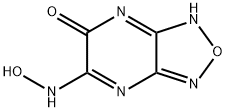 [1,2,5]Oxadiazolo[3,4-b]pyrazine-5,6(1H,3H)-dione,monooxime(9CI) 结构式