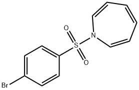 1-[(p-Bromophenyl)sulfonyl]-1H-azepine 结构式