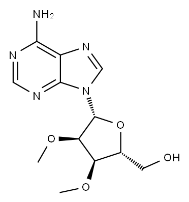 2',3'-DIMETHOXYADENOSINE 结构式