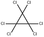 Hexachlorocyclopropane 结构式