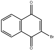 2-溴-1,4-萘并醌 结构式