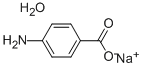 4-氨基苯甲酸 钠盐 水合物 结构式
